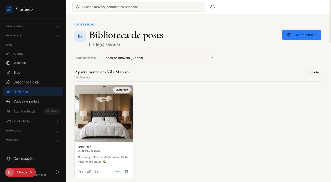 Posts com IA